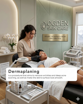 dermaplaning facial Pleasant View UT
